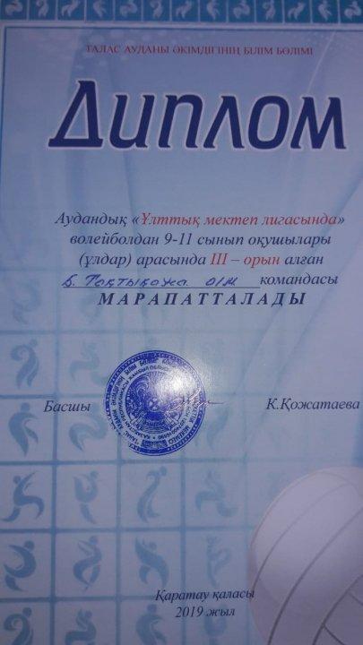 Аудандық "Ұлттық мектеп лигасы"