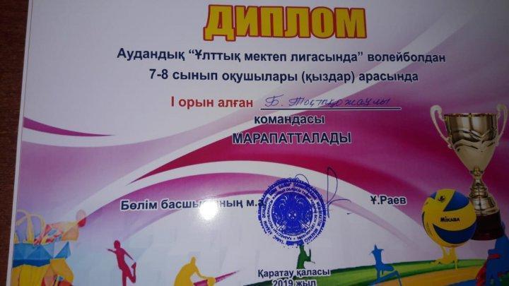 Аудандық "Ұлттық мектеп лигасы"