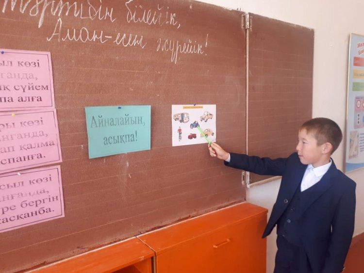 "Қауіпсіз мектеп автобусы"
