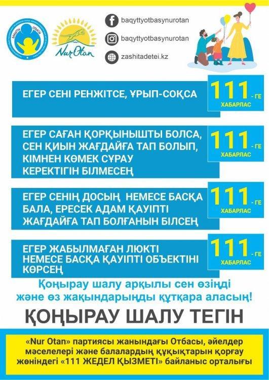 Жедел қызмет нөмерлері